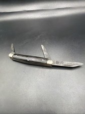 Vintage 1950-1961 WESTERN 3 Blade Stockman Pocket Knife Made In Boulder, CO USA picture