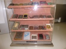 Vintage 1960's Ronson perspex 4 tier display cabinet picture