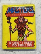 1984 Topps HE-MAN Masters of the Universe Unopened Vintage Wax Pack TEELA picture
