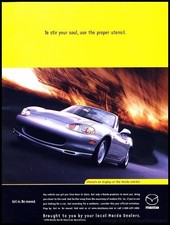 1999 Mazda Mx-5 Miata Vintage Advertisement Print Art Car Ad J64 picture
