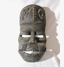 Rare Antique Salampasu Kasangu Warrior Mask – Democratic Republic of Congo (DRC) picture