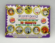 2003 Burger King Scooby-Doo 2 Monsters Unleashed Transparent Reveal Finder Card picture