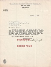 WILL H. HAYS - SIGNED - ADOLPH ZUKOR - 