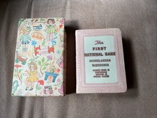 Antique Bankers Utility Book Of Thrift, First National Bank Rhinelander Bank picture