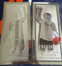 1 X SilverBack Charlie Kirk Freedom .999 Foil Note 1/10 Troy Oz. Sound Money picture