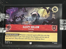Sleepy Hollow    The Bridge    Disney Lorcana Whispers in the Well     UNCOMMON picture
