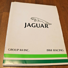 1984 Press Kit Group 44 Jaguar Racing IMSA Tullius Haywood Robinson 8 x 10 pix picture