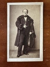 Very Rare German Sculptor AUGUST KISS 1860s Photo CDV Artist Famous picture