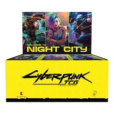 Pre-Sale: Cyberpunk TCG Welcome to Night City - Retail Display (English) picture