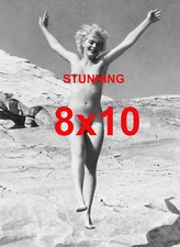 5 NEW EXCLUSIVE MARILYN MONROE 8x10 GLOSSY REPRINTS GORGEOUS MODEL DUNES FROLIC picture