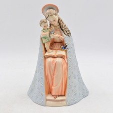 Goebel Hummel Flower Madonna Figurine 10/1 Vintage Mary Baby Jesus TMK 5 picture