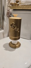 Vintage Gold Filigree Ormolu Dixie cup Holder MCM Hollywood Regency picture