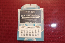 1953 Ads Calendar New York - Eastern Dental Laboratory and Optical Co. picture