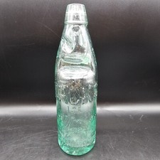 Mack's Vintage Glass Marble Codd Neck Bottle picture