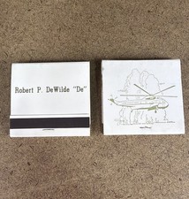 Vintage President Ronald Reagan Match Books White House Marine One White NEW picture
