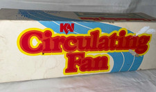 Vintage KN Circulating Fan Model AF-100 Kupanoff Japan NOS New Open Box Retro picture