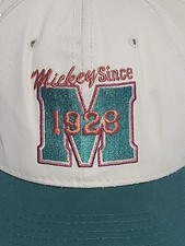 1990s Disney Mickey Since 1928 Goofys Hat Company Beige Green Snap  picture