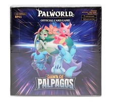Palworld TCG Dawn of Palpagos BOOSTER BOX Sealed ENGLISH 1st Edition 12 Packs picture
