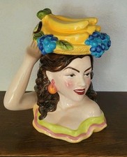 Tropical Woman Carmen Miranda Chiquita Bananas Cookie Jar Casual Home 12