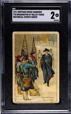 1911 Hoffman House T70 Historical Events (PSA 2 GD) Washington at Valley Forge picture