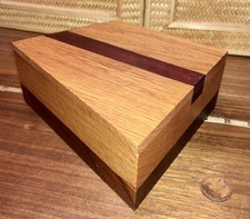 Artisan Jewelry Box Rare Woods picture