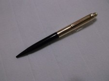 VINTAGE EVERSHARP SKYLINE BLACK AND GOLD FILLED MECHANCIAL PENCIL / 1.18 mm LEAD picture
