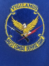 US Air Force 461st Combat Defense Squadron Patch USAF picture
