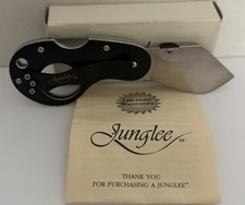 Vintage Junglee Kashmir K02047 Cigar Knife AUS-6 Seki Japan NOS Box Rare picture