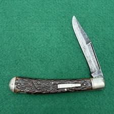 Antique 1920’s Remington R1253 Bullet Hunter Banana Pocket Knife Lockback Old picture