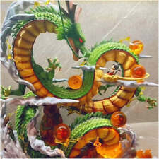 Hot  Dragon Ball Z Anime Figure Shenron And Little Goku Action Figurine 22cm Red picture