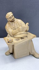 Mao Era 1960s Chinese Cultural Revolution Dazibao Worker Ceramic Figure picture