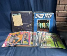 Ultimate Vintage Star Trek Starlog Lot Bags Sleeved Magazines Calendars Vinyl LP picture