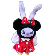 POP MART Disney Stitch Angel as Minnie Secret Rare Chase Vinyl Plush Keychain picture