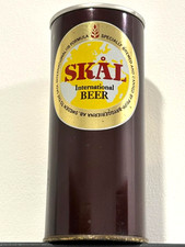 Vintage SKAL International Beer - Empty Pull Tab Beer Can,  From Sweden picture