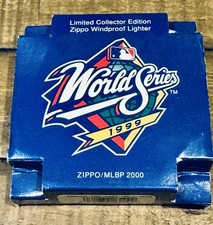 1999 Zippo New York Yankees World Series Lighter 239MLB.200 Tin Sleeve New NOS picture