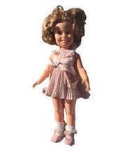 Vtg 70s 16” Hard Plastic Shirley Temple Doll Ideal Collectible picture