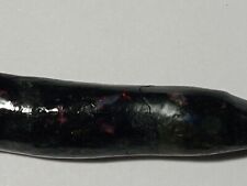 Rare Colorful Indonesian Wood Opal Fossil With Bright Red Flashes 33 ct picture