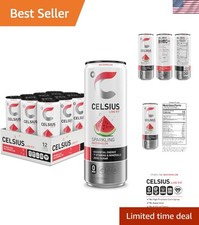 Refreshing Sparkling Watermelon Energy Drink -  & Gluten-Free, 12-Pack picture