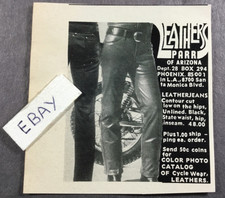 1971 Print Ad. Leathers Parr of Arizona. Phoenix, Arizona. Motorcycle Leathers picture