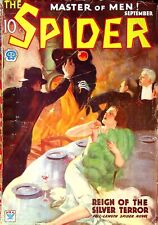Spider Pulp Sep 1934 Vol. 3 #4 VG picture