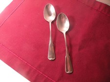 Set Of 2 ONEIDA PROFILE PLYMOUTH ROCK STAINLESS STEEL TEASPOONS  6