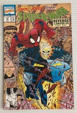 SPIDER-MAN #18 (Side by side with Ghost Rider) 1992 MARVEL COMICS picture