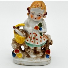 Vintage Porcelain Figurine Made in Occupied Japan 3.5