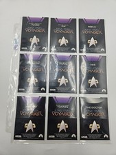 1995 SkyBox Star Trek Voyager Blockbuster Pop-Up Complete Set 9 Cards Promo picture