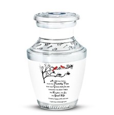 Beautiful Message Cremation Urns Adult Ashes Urn For Ashes Keepsake picture
