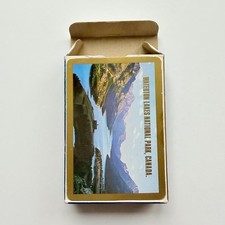 Vtg 1960s Waterton Lakes National Park Canada Souvenir Playing Cards SEALED picture