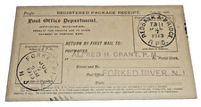 JULY 1913 CENTRAL RAILROAD OF NEW JERSEY CNJ RED BANK & BRIDGETON #311 RPO picture