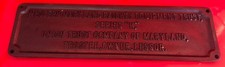 VINTAGE WESTERN MARYLAND RAILROAD TRUST PLATE UNION TRUST CO. picture