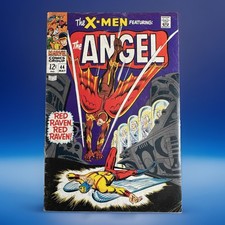 X-Men #44 Marvel 1968 1st Appearance Red Raven Origin Iceman Marvel picture