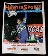  Vtg Hooters Newspaper uniform magazine 2003 Sexy Bikini Contest Sports Racing picture